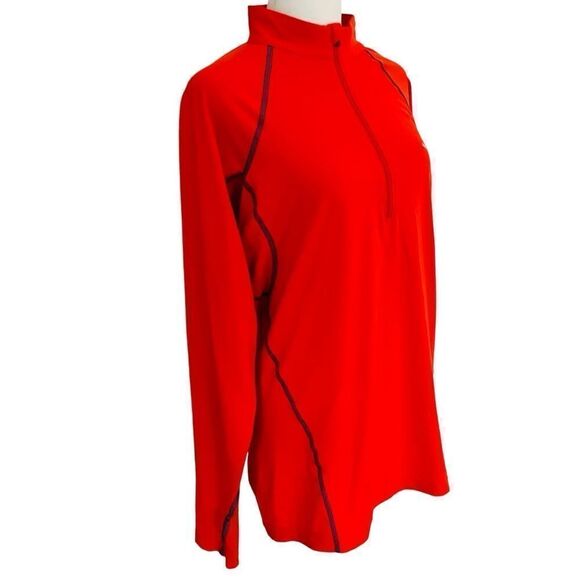 COLUMBIA Mens Orange Half Zip
Performance Omni Heat Midweight
Baselayer Large - Picture 5 of 9